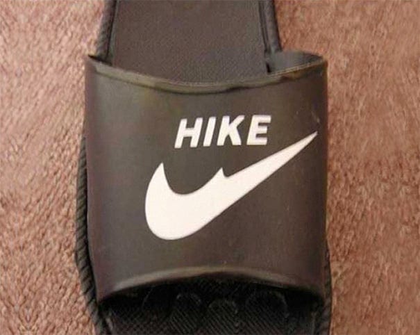 r/crappyoffbrands - I didn't know Nike made hiking shoes