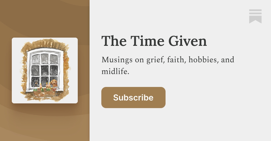 The Time Given | Caitlin Lore | Substack