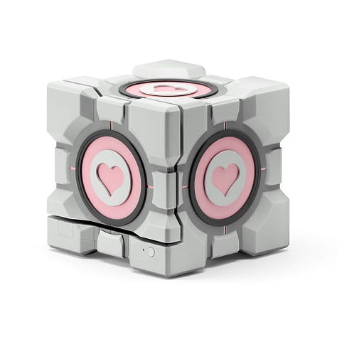 Steam Machine Companion Cube accessories