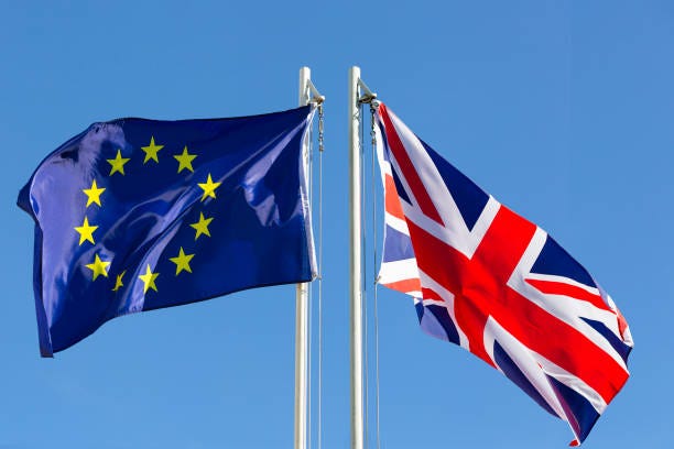 6,900+ Eu And Uk Flag Stock Photos, Pictures & Royalty-Free ...