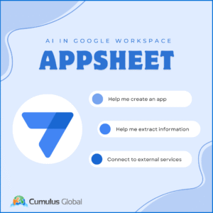 Gemini AI in AppSheet