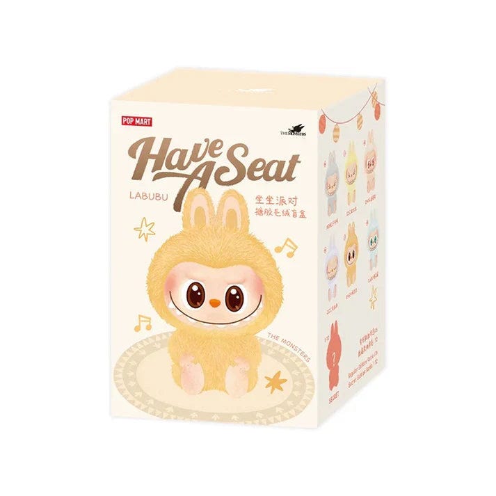 LABUBU THE MONSTERS - Have a Seat Vinyl Plush Dolls, Blind Box – WHOOPEA