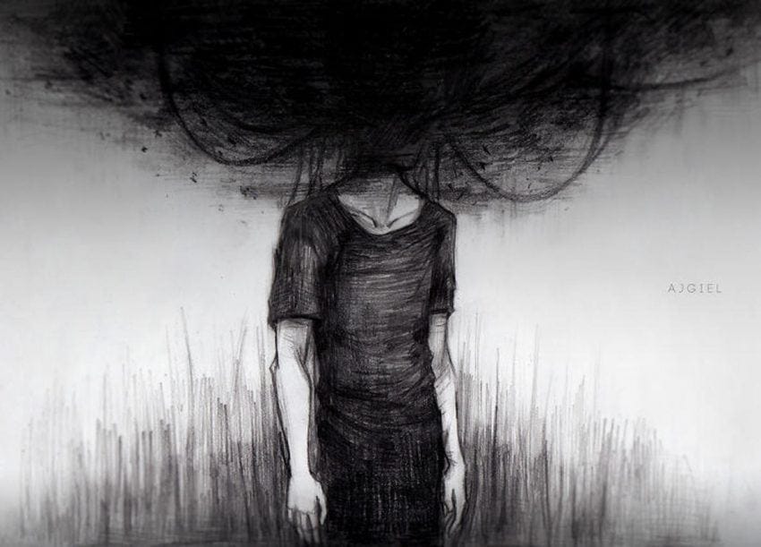 11 Artworks That Define Depression Better Than Words Ever Could - Learning  Mind