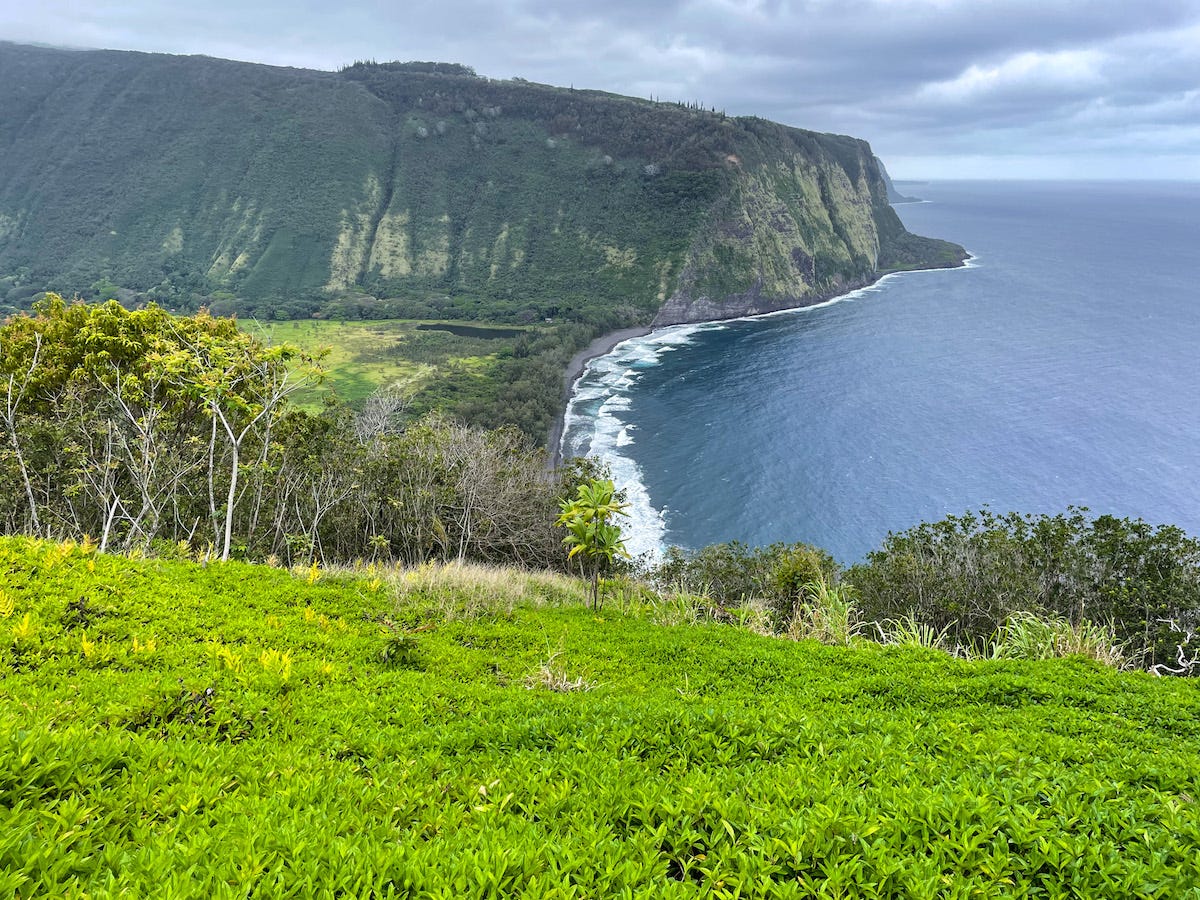 View of Waipio Valley