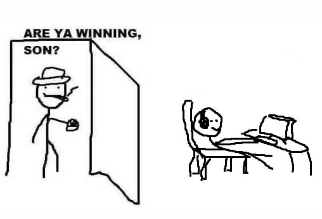 Image result for are ya winning son