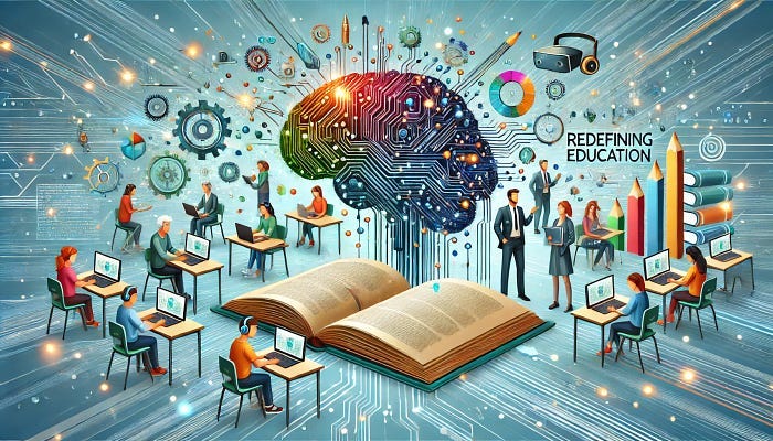 AI’s impact on transforming and redefining education