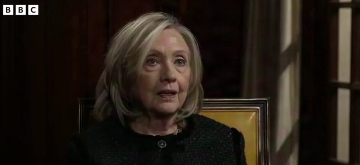Hillary Clinton Snaps at BBC Reporter