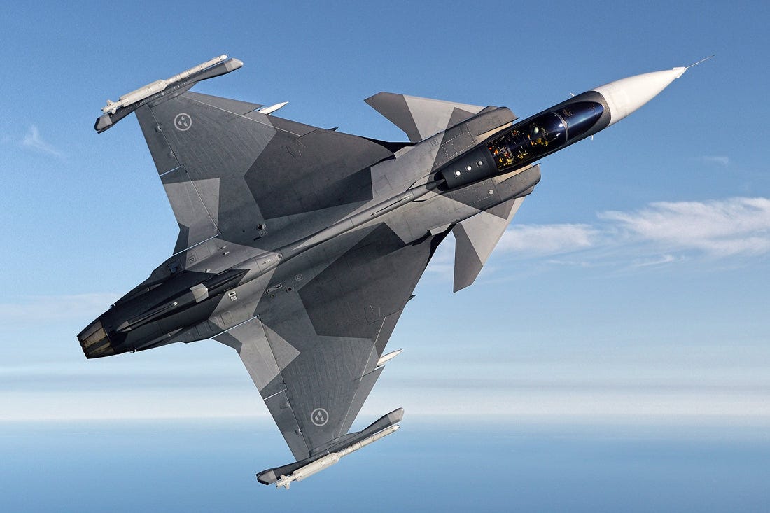 JAS 39 Gripen E: Sweden's Modern Multirole Fighter in Miniature – 3dmilprint