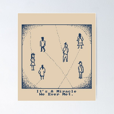 Knockoff illustrations on tattoos, Spotify album covers, t-shirts, etc.