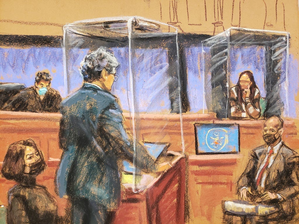 Ghislaine Maxwell trial: Accuser Carolyn claims she saw ...