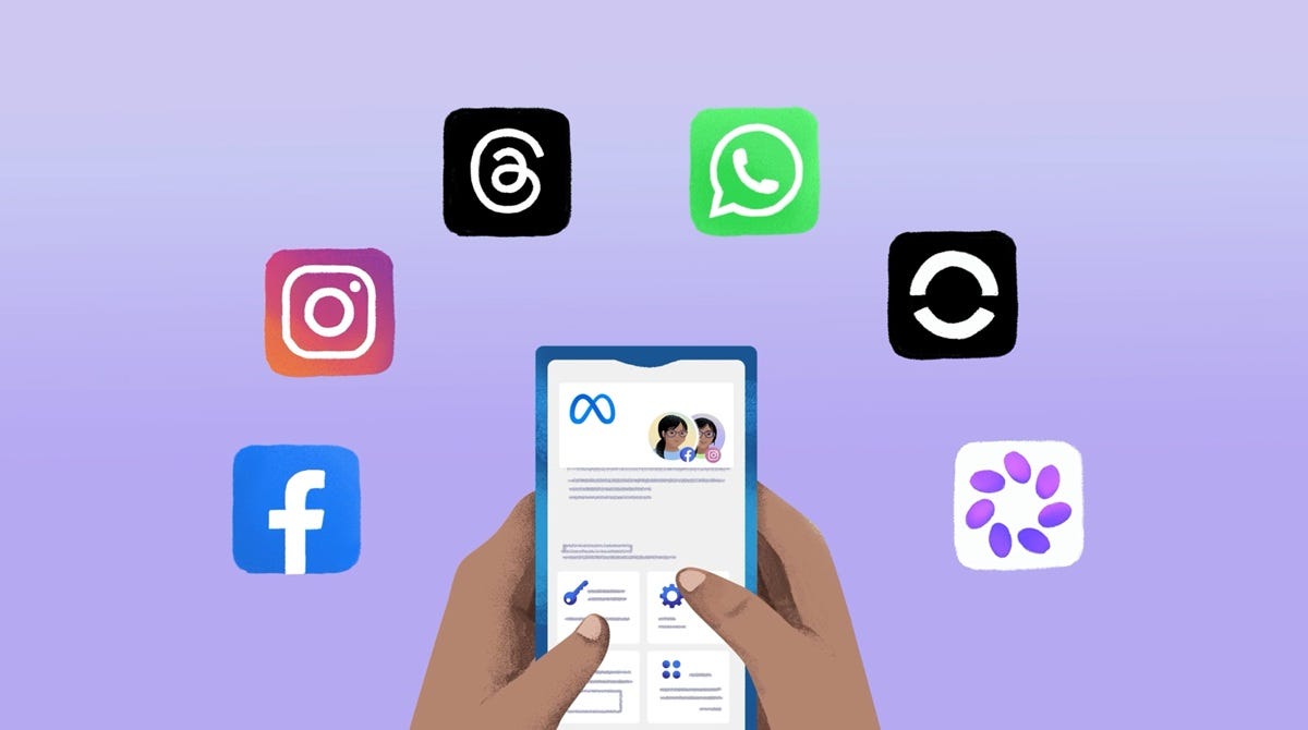 Meta regroupe Facebook, Instagram et ses appareils sous un compte unique Meta regroupe Facebook, Instagram et ses appareils sous un compte unique