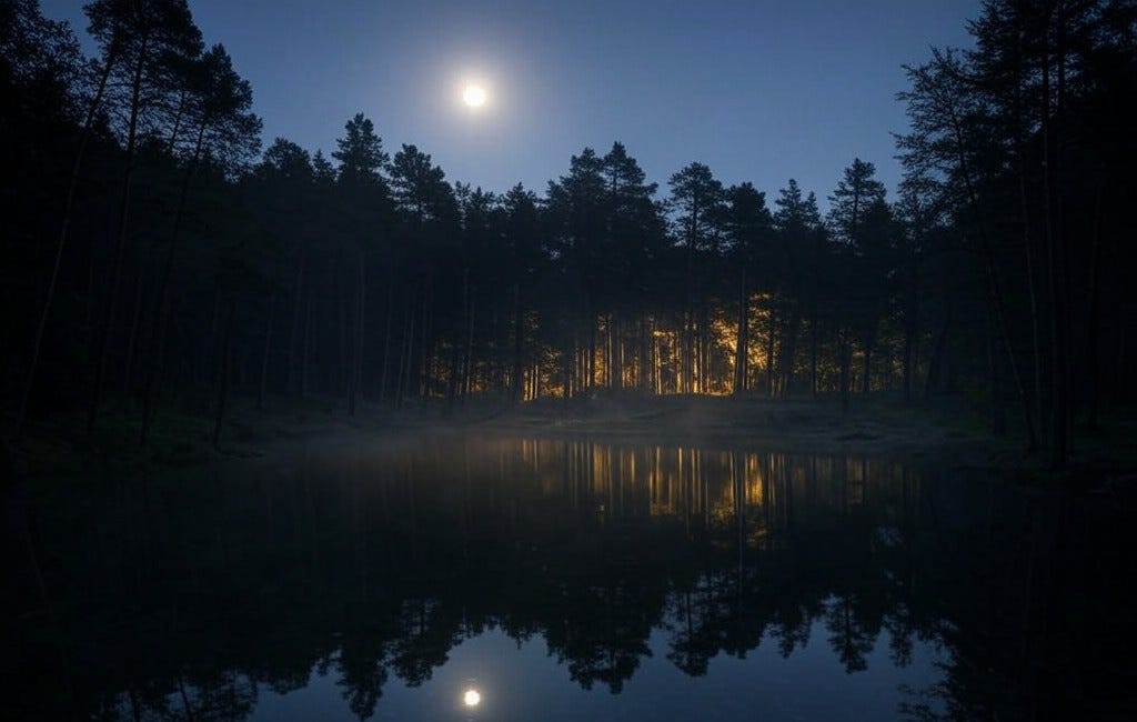 The Fable of the Crystal Lake and the Shifting Shadows