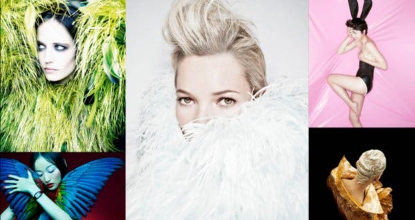 Fotografie dalla mostra di Rankin
