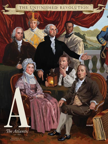 The cover of the current issue of The Atlantic