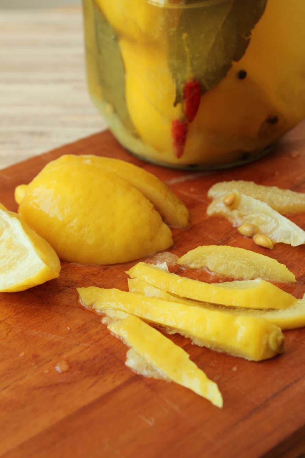 Conserva de limão-siciliano