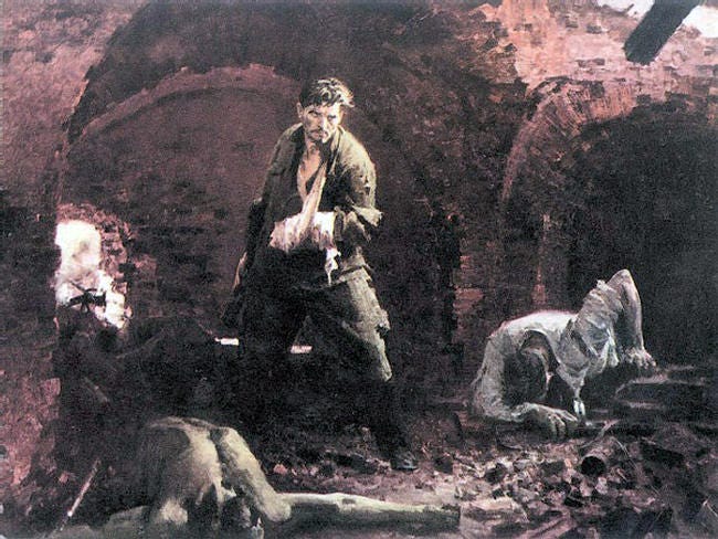 N. Tolkunov. Immortality. Brest, 1941.