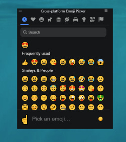 emoji picker emoji picker