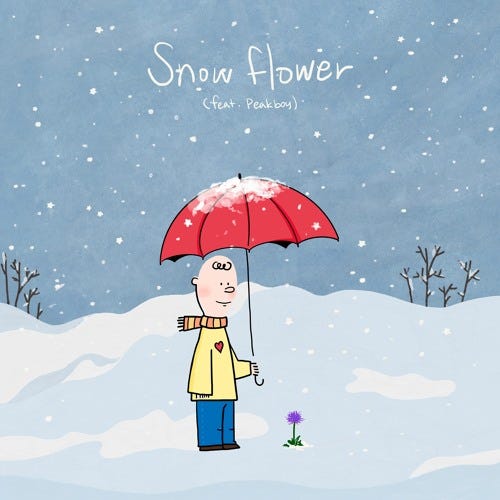 Stream Snow Flower by V of BTS (feat. Peakboy) by BTS | Listen online for  free on SoundCloud