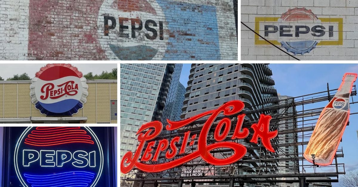 Pepsi's new retro logo and the evolution of an icon as seen ...