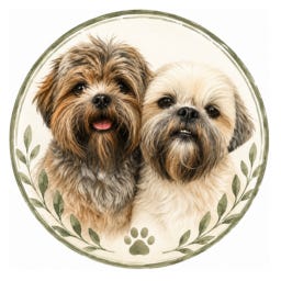 Keel & Bodhi: Eight Paws, Infinite Insights \ud83d\udc3e