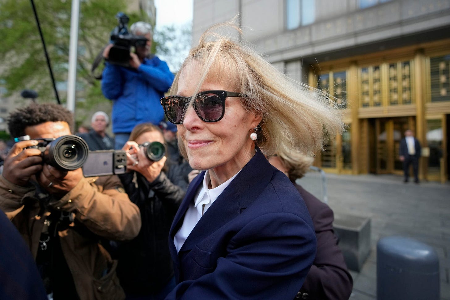 E. Jean Carroll tells jury in lawsuit trial: 'Donald Trump raped me' - WHYY