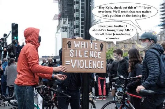 Christians pretending to be BLM supporters to dox protestors.
