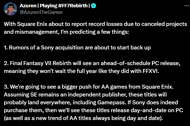 Square Enix
Square Enix games
Square Enix development
game development
video game development
game cancellations
Tomb Raider
Final Fantasy
Dragon Quest Square Enix
Square Enix games
Square Enix development
game development
video game development
game cancellations
Tomb Raider
Final Fantasy
Dragon Quest