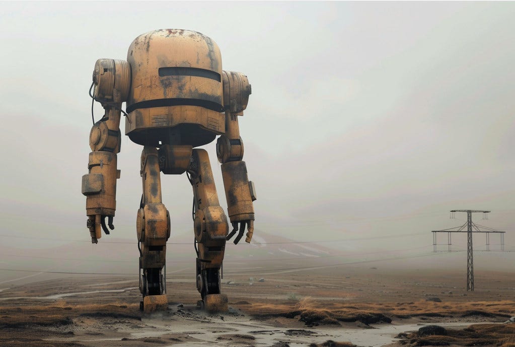 Abandoned robot 1 Inspired by Electric State - Simon Stale… | Flickr Abandoned robot 1 Inspired by Electric State - Simon Stale… | Flickr