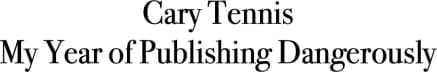 My Year of Publishing Dangerously