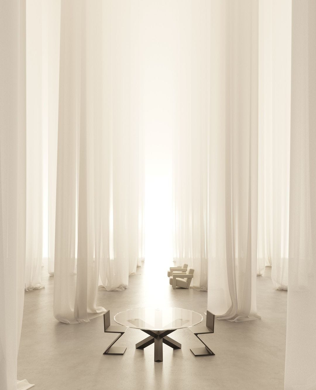 An Instagram  post added by luca on May 07, 2022. The author is @ignant. May present: table, tints and shades, building, tree, wood.