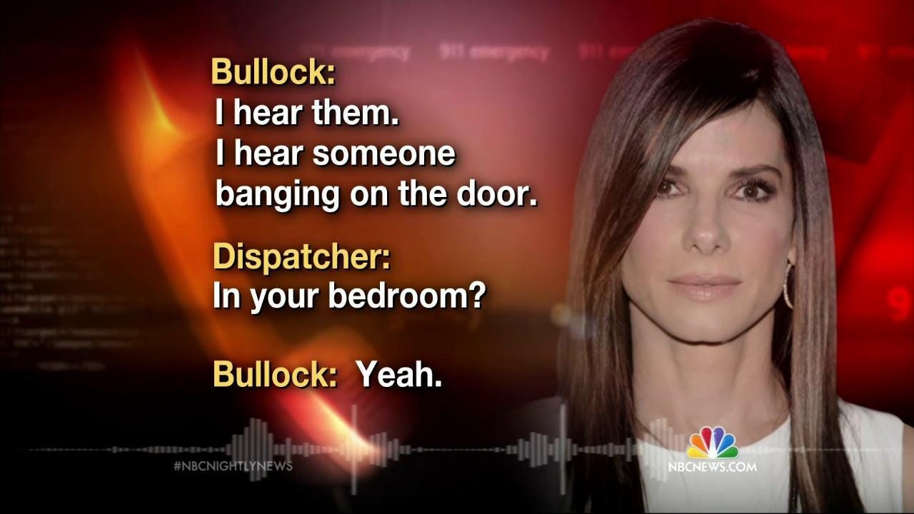 Sandra Bullock’s 911 Call Heard at Stalker Court Hearing