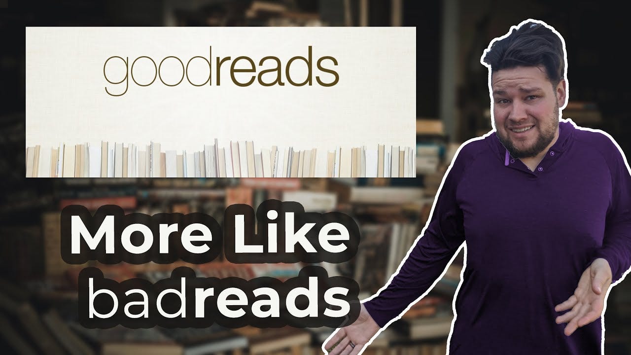 Why is goodreads so bad? || bookrant - YouTube