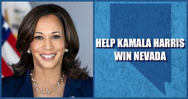 Donate to help Kamala Harris win Nevada 2024