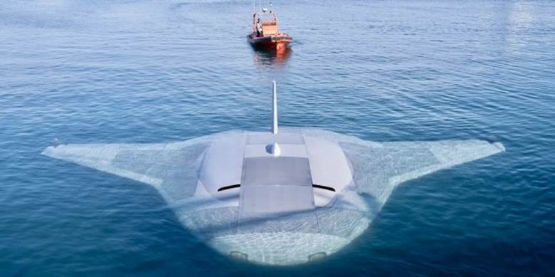 A submarine in the water

Description automatically generated