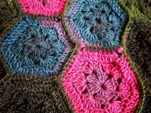 Crochet Hexagons Crochet Hexagons