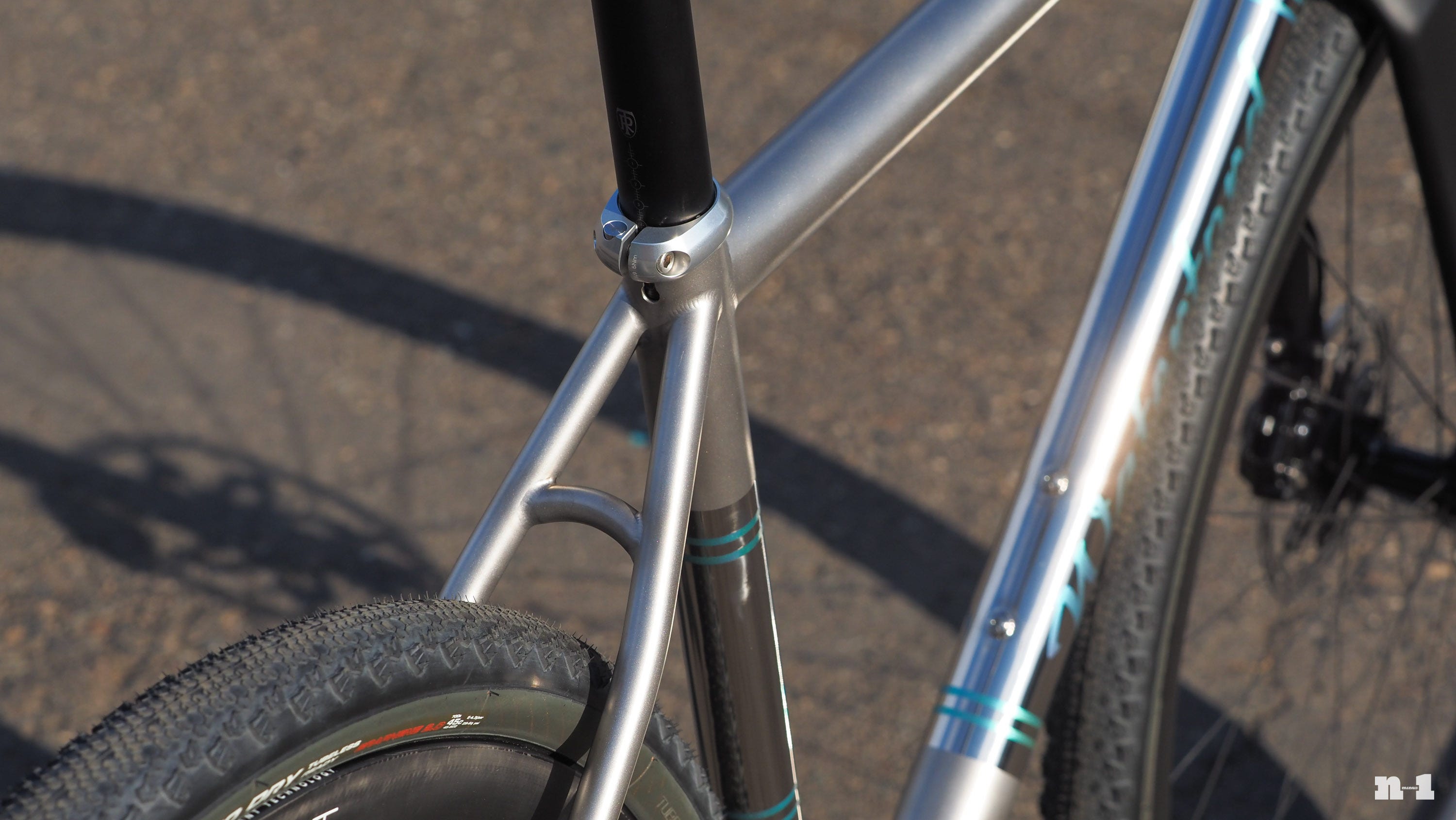 Waterford Cycles titanium gravel bike seat cluster