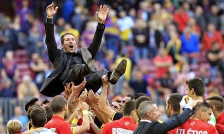 Atlético's Diego Simeone says title shows 'more than one way to win' |  Atlético Madrid | The Guardian
