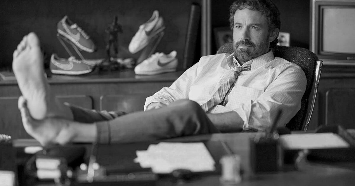 Nike campaign visual focused on identity and personal challenge