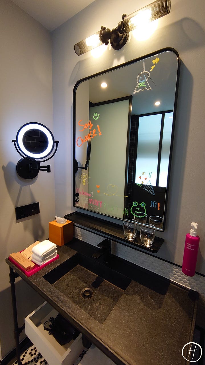 Bathroom of Moxy Loft