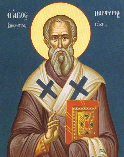 Saint Porphyrius, Bishop of Gaza | Orthodox Times (en)