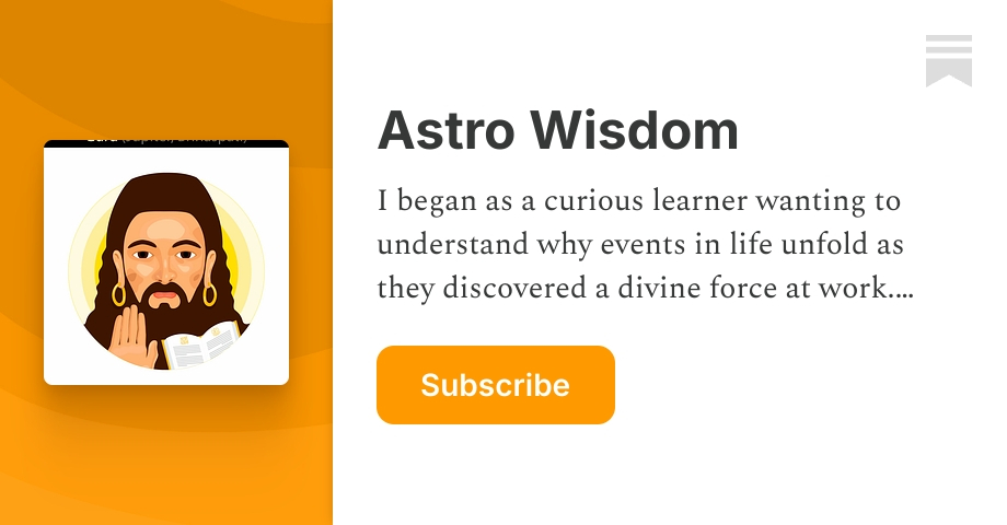 Astro Wisdom | MaK | Substack