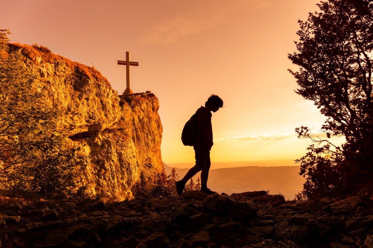 The future of American religion? Christians will finally be in the minority | A teenager walks away from a Christian cross
