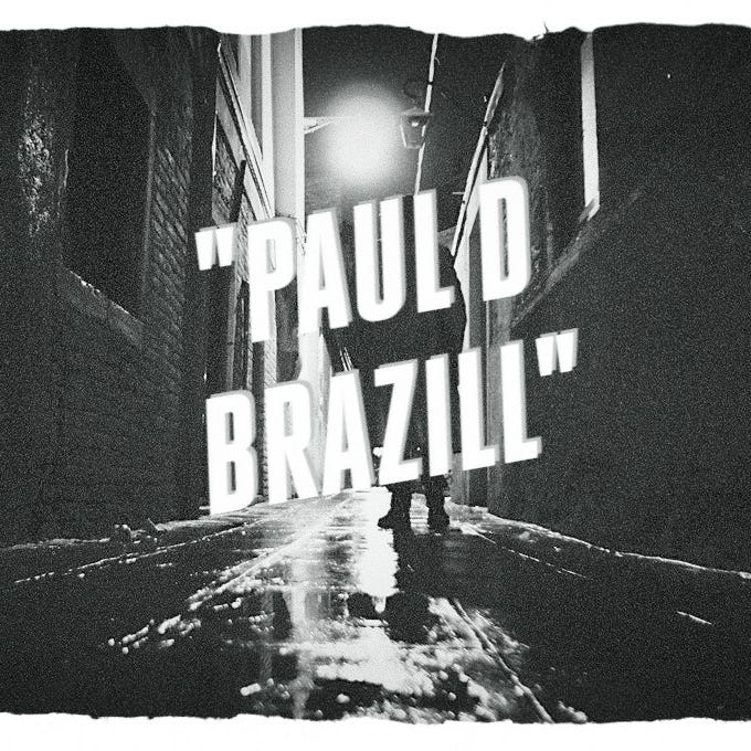 Paul D. Brazill  logo