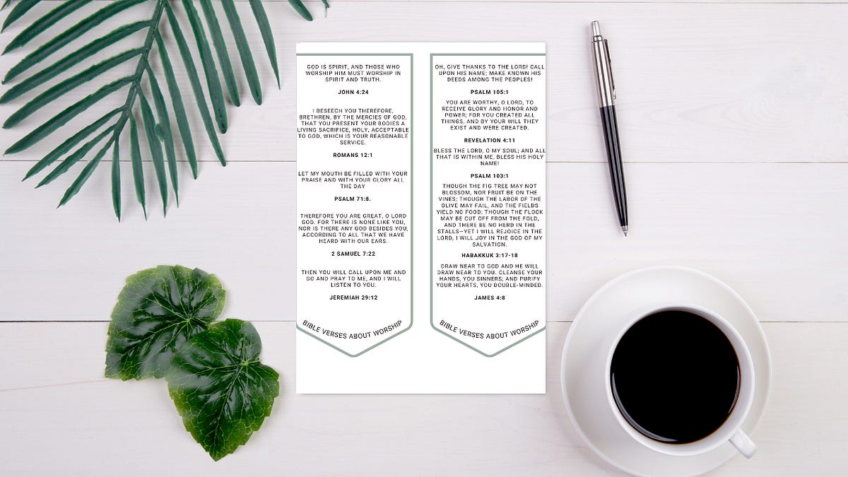 Free Printable Christian Bookmarks
