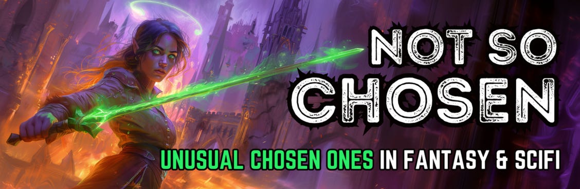 unusual chosen ones in fantasy and sci fi free book fair