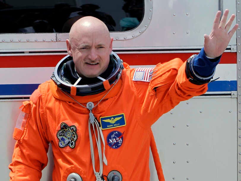 Astronaut Mark Kelly, Rep. Giffords' Husband, Retires From Navy And NASA :  The Two-Way : NPR