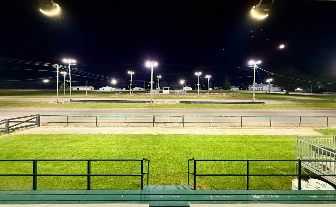Harness racing under the lights opens Richwood Fair week