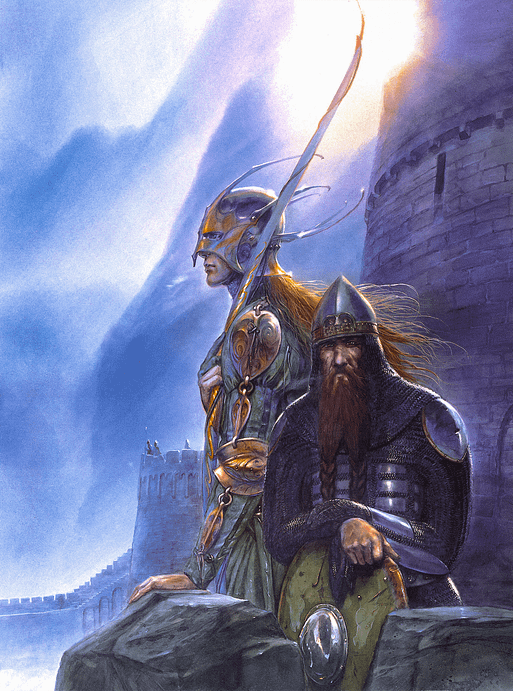 Illustrations complètes de John Howe pour Le Seigneur des Anneaux / la  Terre du Milieu (Partie 2) : r/lotr