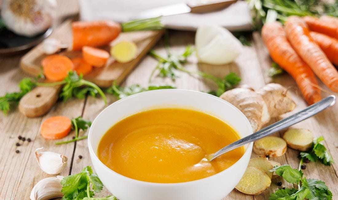 Ginger Carrot Soup 