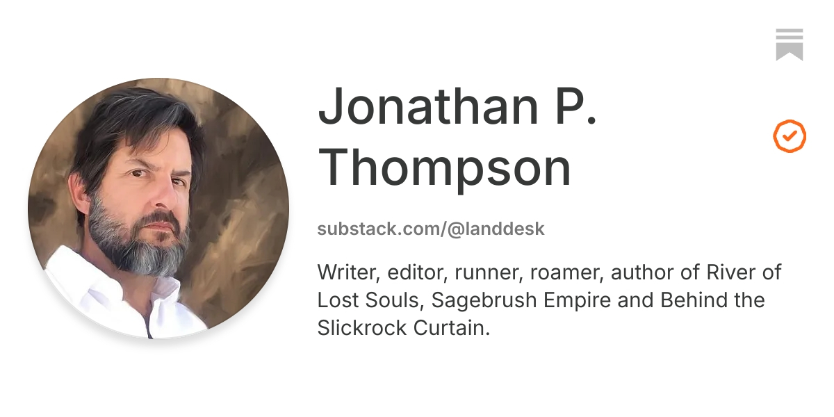 Jonathan P. Thompson | Substack